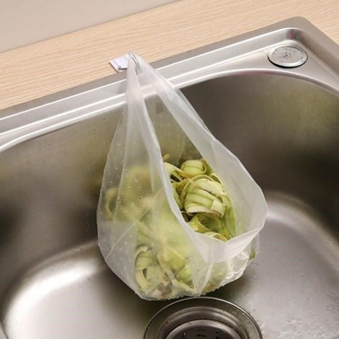 自立式垃圾袋 30入🔥廚餘瀝水袋 油水分離袋 廚餘過濾袋 殘渣袋 過濾袋 瀝水網袋 菜渣袋 剩飯袋 SG629 垃圾袋B-細節圖3