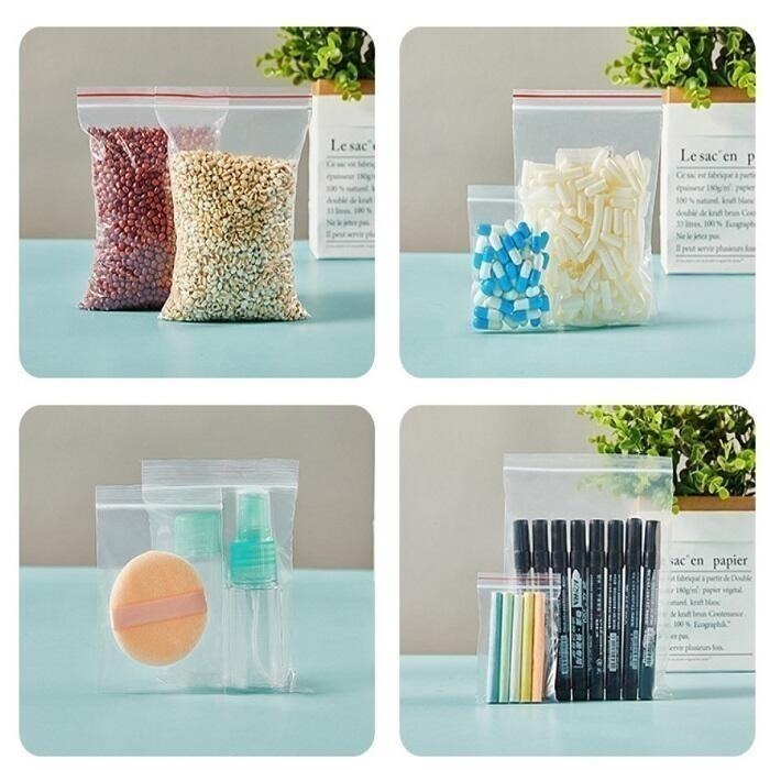 本原批發 PE夾鏈袋 🔥 防塵袋 密封袋 零錢袋 拉鏈袋 餅乾袋 飾品袋 收藏袋 分裝袋 透明袋  包裝OLD142-細節圖4