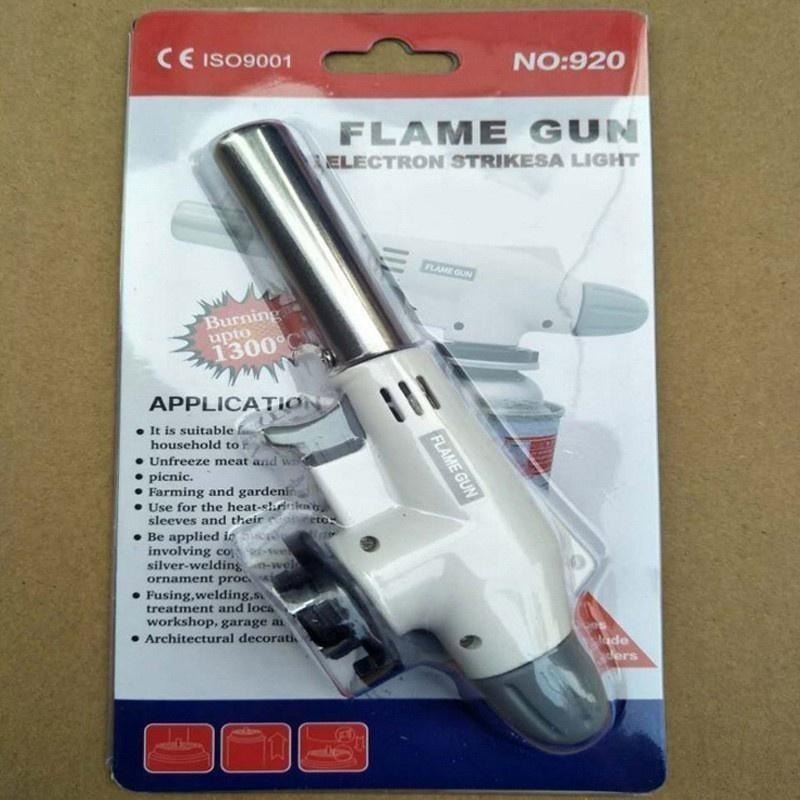 本原批發 360度安全便利點火噴槍👍戶外燒烤點火器 高溫噴火槍 可倒立卡式 烘焙工具 小焊槍 噴火槍 火槍 L920-細節圖2