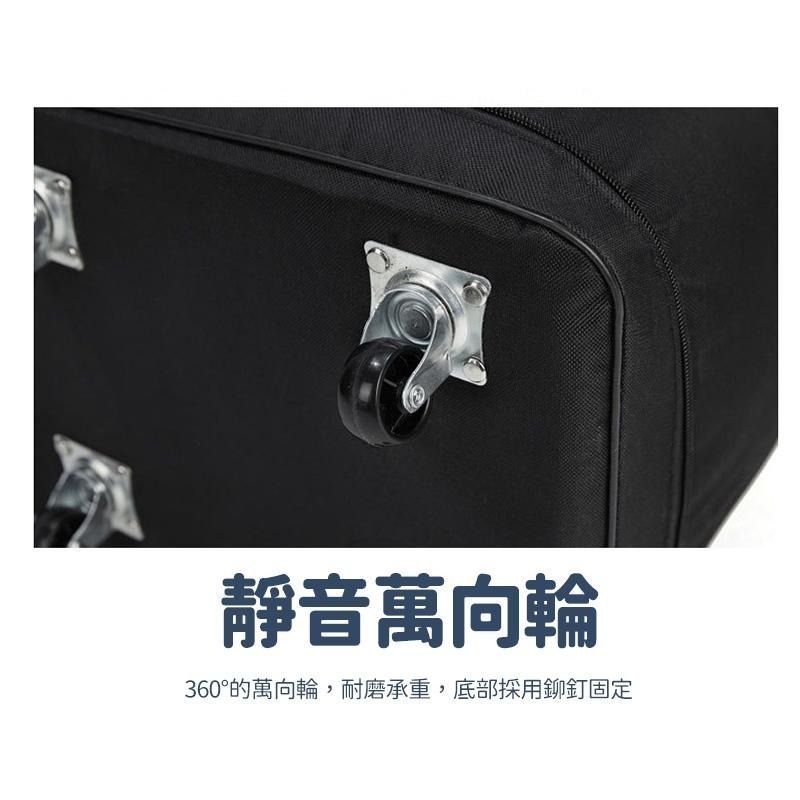 本原批發 全面升級款托運包💯黑色輪子包 航空托運 行李袋 旅行袋 折疊包 出國 留學 托運 旅行包 搬家袋 CH313-細節圖5