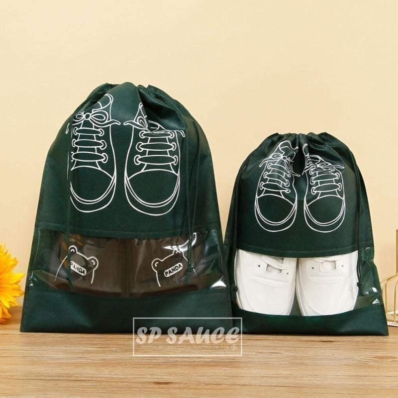 鞋子收納袋🔥鞋袋 束口袋 防塵鞋袋 抽繩束口袋 SG735 抽繩鞋袋 旅行收納袋 鞋子收納包 防塵袋 抽繩袋 袋子B-細節圖6