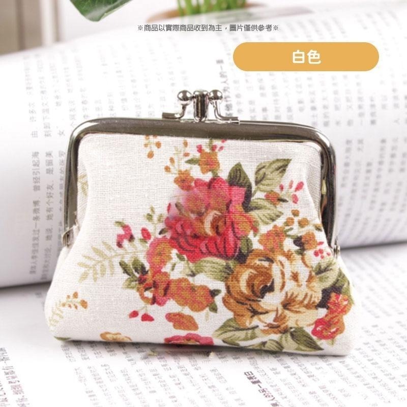 復古風布藝零錢包👍️零錢小包 零錢包 女士帆布 鑰匙包 可愛貝殼口金包 XU068 公車卡包 小物包 硬幣包 小錢包-細節圖4