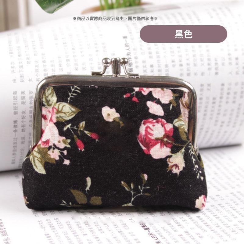 復古風布藝零錢包👍️零錢小包 零錢包 女士帆布 鑰匙包 可愛貝殼口金包 XU068 公車卡包 小物包 硬幣包 小錢包-細節圖7