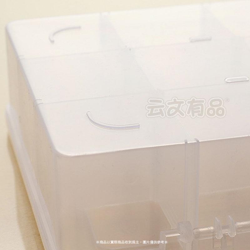 本原批發 大號15格透明膠帶盒👍️分類 工具盒 置物 透明 收納盒 桌上收納 首飾收納 防塵盒 手帳 收納 S039-細節圖8
