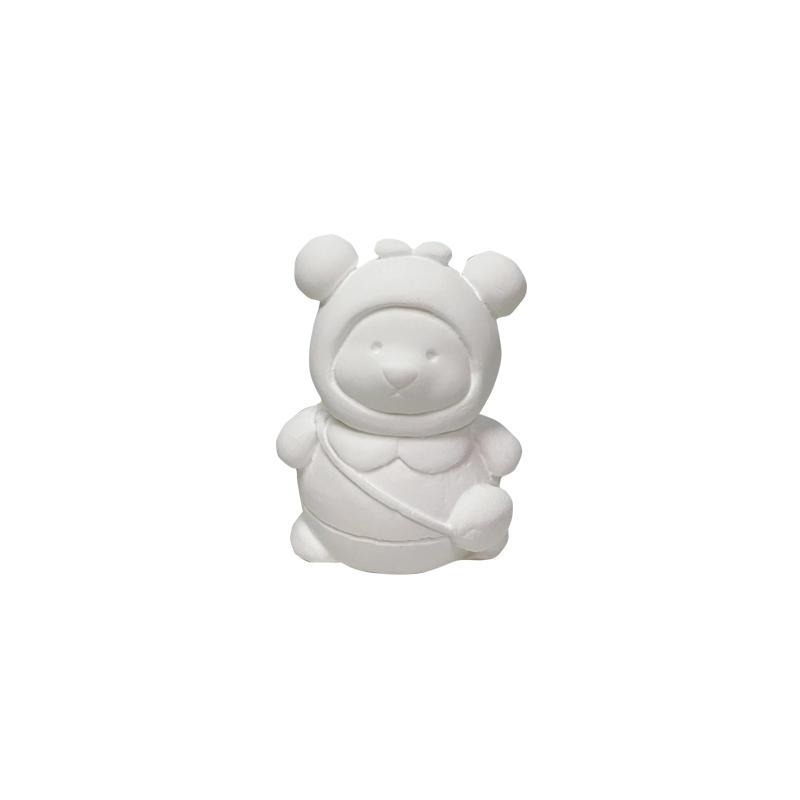 本原批發 DIY塗鴉背包熊 1包三入🧸背包熊 塗鴉 塗色 手工DIY 彩繪熊 自行塗鴉 公仔 手繪 小熊 CY078-細節圖2
