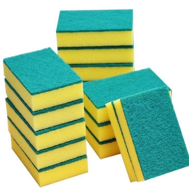 本原批發 金剛砂 菜瓜布🔥兩用刷 洗碗刷 洗碗海綿擦🔥洗鍋 洗碗 雙面菜瓜布 碗刷 鍋刷 海綿刷 清潔刷 SG563-細節圖6