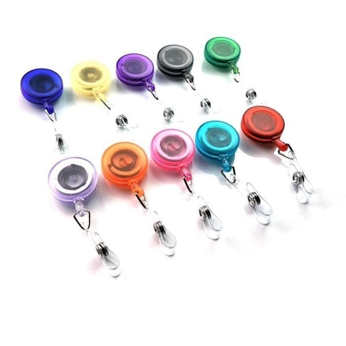 本原批發 伸縮證件夾👍胸卡掛繩 伸縮扣 易拉扣 證件扣 證件夾 伸縮票卡 房卡 工作證 識別證 防丟失 NT123-細節圖2