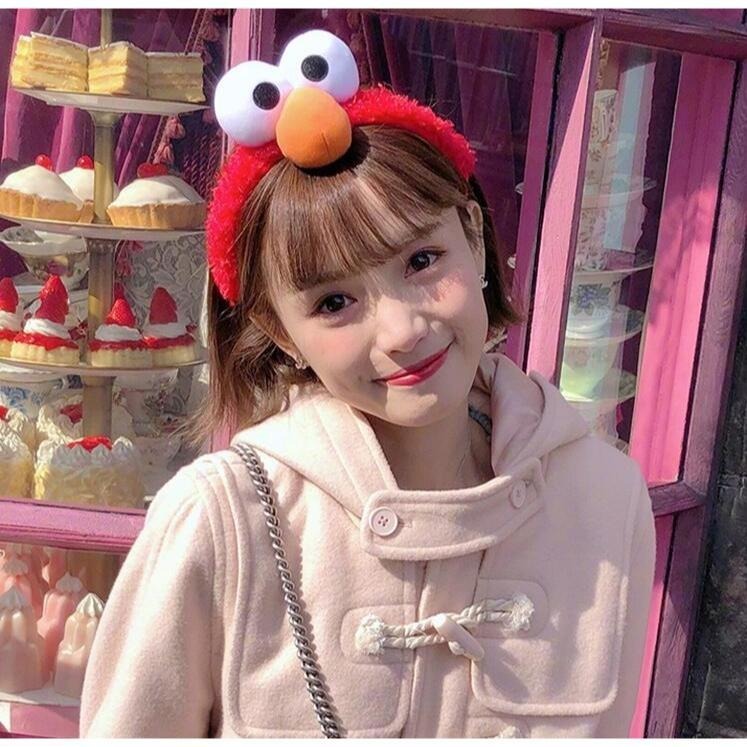 本原批發 大眼睛髮箍 👀 髮箍 眼球髮箍 絨毛髮圈 絨毛髮箍 洗臉髮帶 束髮帶 髮飾 大眼睛髮圈 OLD332-細節圖3