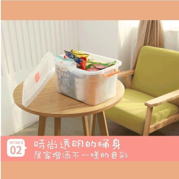 本原批發 透明手提收納箱👍帶蓋整理箱 積木收納 玩具收納 雜物收納盒 透明收納箱 手提收納箱 置物箱 整理 CH29-細節圖6