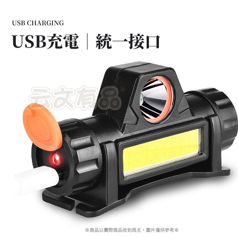 雙光源LED頭燈⭐1200mah 遠近頭燈 SG757 強光頭燈 USB充電頭燈 聚焦露營燈 LED頭燈 頭燈 照明燈-細節圖3