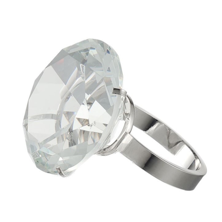 本原批發 1000克拉 大鑽石戒指禮盒💎8CM 4CM💎浪漫 大鑽戒 求婚 求婚道具 拍照道具 道具 OLD186-細節圖2