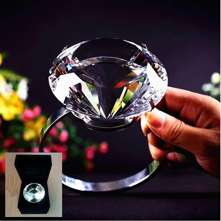 1000克拉大鑽石戒指禮盒 8CM 4CM 2CM💎超大 浪漫求婚大鑽戒求婚道具 求婚戒指 拍照婚禮道具 婚紗道具B-細節圖4