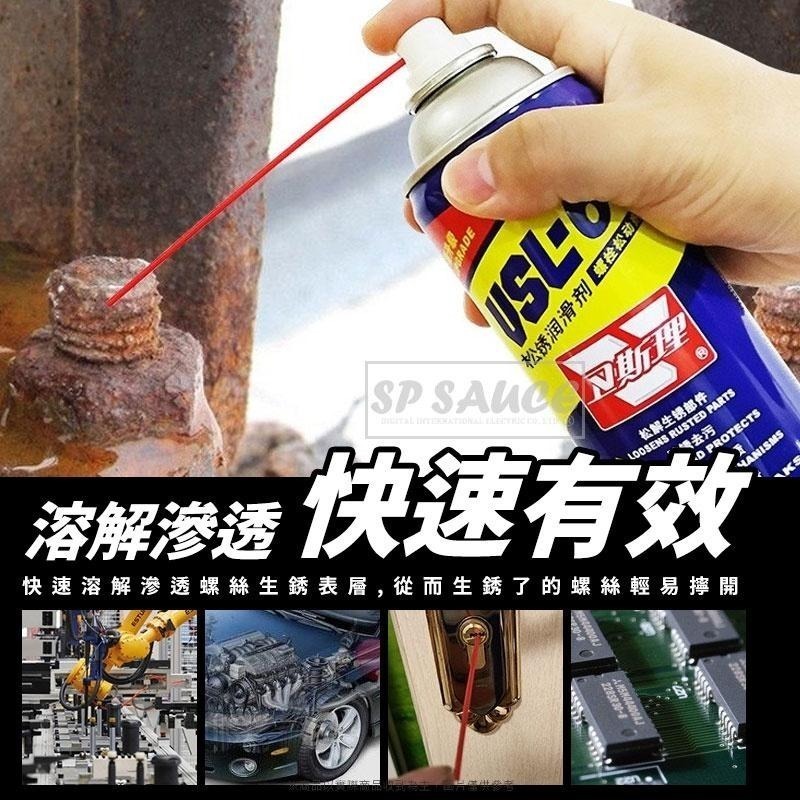 多功能除銹潤滑劑 附管子 450ml👍潤滑劑 防鏽油 防銹潤滑油 防銹油 清除鏽斑油 除鏽油 潤滑油 除鏽潤滑劑-細節圖3