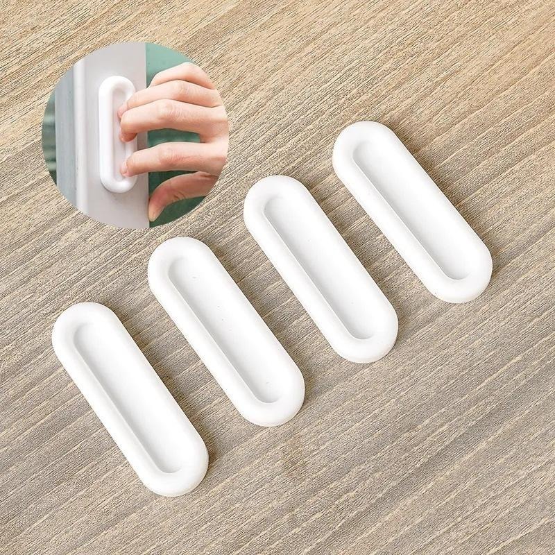 黏貼式門把拉手 四入裝⚡推把 拉把 門把 把手 玻璃門 窗戶把手 輔助拉手 黏貼小拉手 門窗拉手器 黏貼式把手 防滑手把-細節圖3