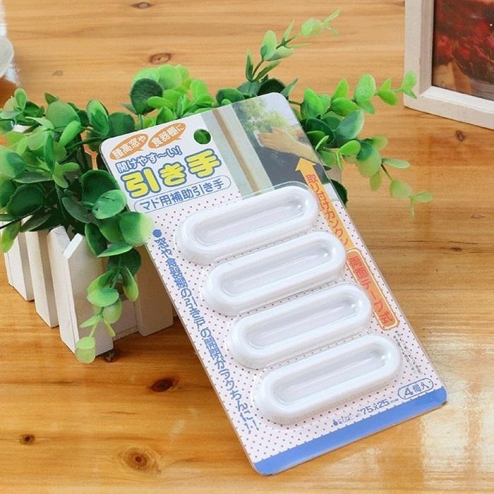 黏貼式門把拉手 四入裝⚡推把 拉把 門把 把手 玻璃門 窗戶把手 輔助拉手 黏貼小拉手 門窗拉手器 黏貼式把手 防滑手把-細節圖5