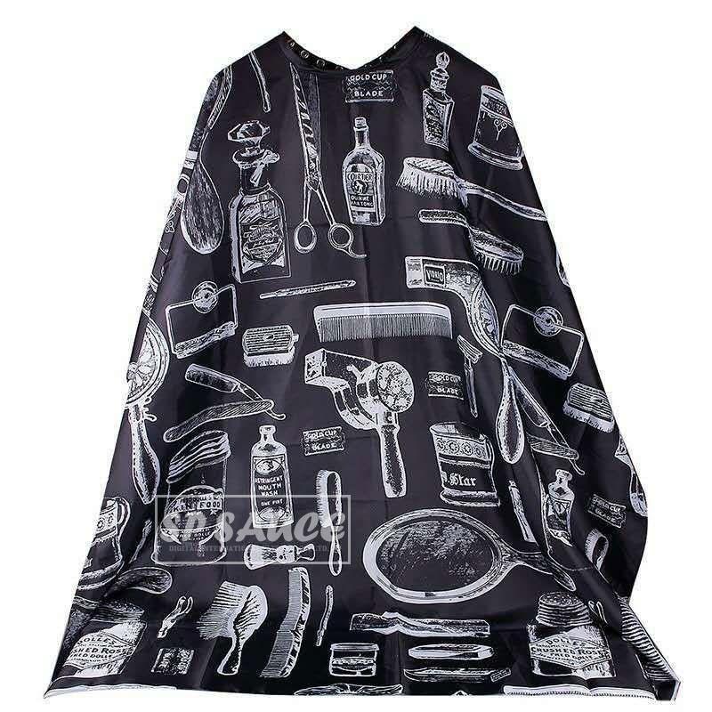 本原批發 成人理髮布🔥防水 理髮圍布 剪髮圍 理髮衣 秒開 剪髮圍巾 理髮斗篷 披肩 剪髮圍兜 理髮斗篷OLD225-細節圖5