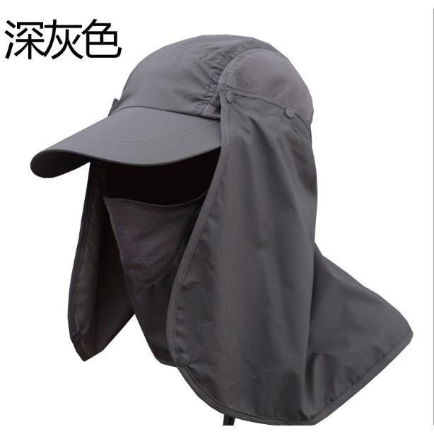 本原批發 360度多功能防曬帽👍戶外帽 防曬帽 遮臉帽 漁夫帽 釣魚帽 防紫外線遮陽帽 騎車帽 遮陽帽 OLD349-細節圖7
