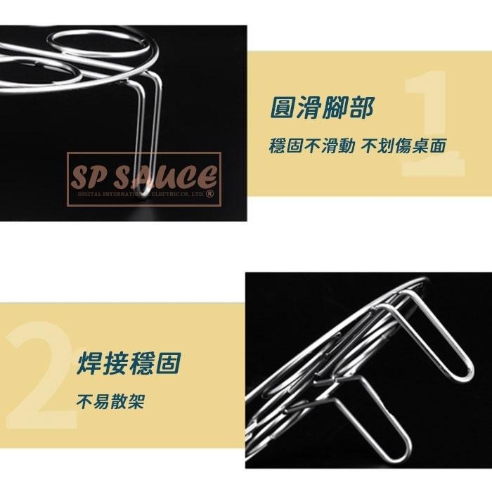 不鏽鋼兩用蒸架🔥雞蛋蒸架 蛋架 氣炸鍋配件 隔水加熱架 蒸蛋架 隔熱架 蒸盤 蒸菜架 電鍋蒸架 七孔蛋架 不銹鋼蒸架B-細節圖3