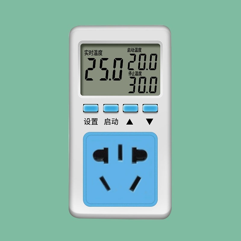 SK中文高精度溫控器👍溫控插座 時間控制器 溫度時間控制 冷卻加熱 定時 SM5 LCD 鸚鵡 電子控溫器OLD356-細節圖6