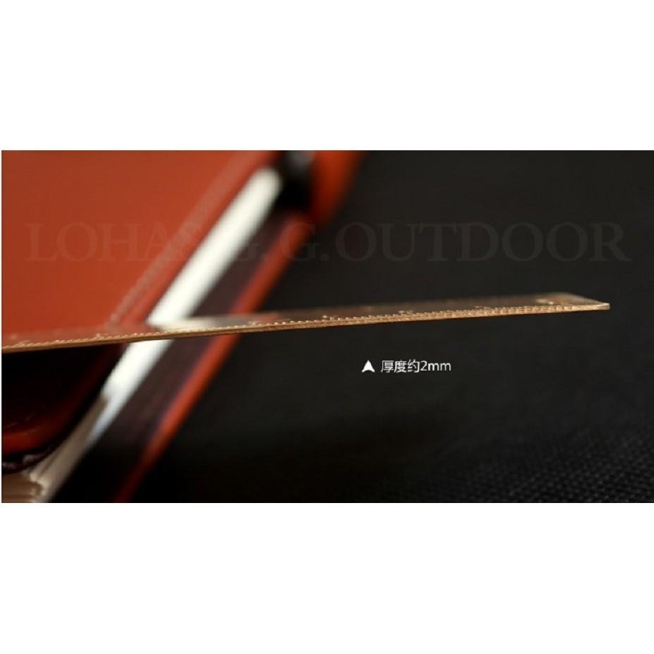 手工雙刻度黃銅尺子 🔥 小銅尺 純黃銅製品 EDC工具 刻度尺 複古尺 書籤尺 黃銅尺 SG163 銅尺 純銅尺BA-細節圖4