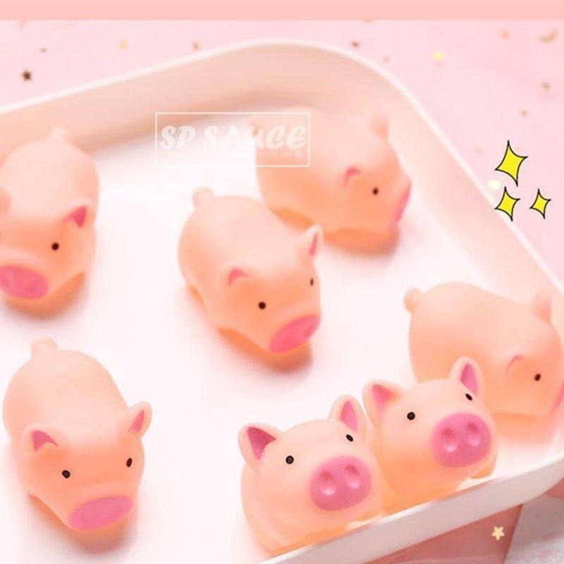 捏捏叫粉紅豬👍小豬捏捏叫 尖叫豬 舒壓玩具 捏捏豬 裝飾玩具 發聲玩具 療癒小豬 捏捏樂 小豬發洩玩具 療癒小物 本原-細節圖6