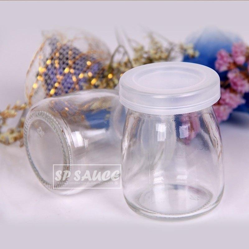 本原批發 奶酪瓶 👍️含蓋子 玻璃瓶 玻璃杯 豆花杯 布丁 慕斯杯 玻璃罐 奶酪杯 耐熱玻璃 杯 杯子 CY072-細節圖6