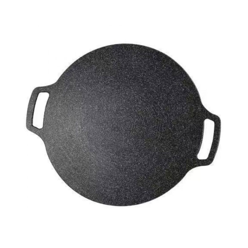 本原批發 韓風麥飯石萬用烤盤 30cm👍烤盤 不沾盤 韓式不沾鍋 韓國烤盤 烤盤 烤肉 電磁爐烤盤 燒烤盤 NT316-細節圖2