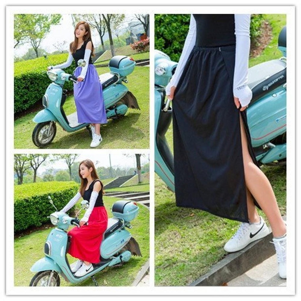 機車圍裙💯一片裙 半身裙 騎車圍裙 防曬裙 遮陽裙 戶外防曬 防曬圍裙 SN136 一片裙 防風 機車裙 防走光裙 BB-細節圖5