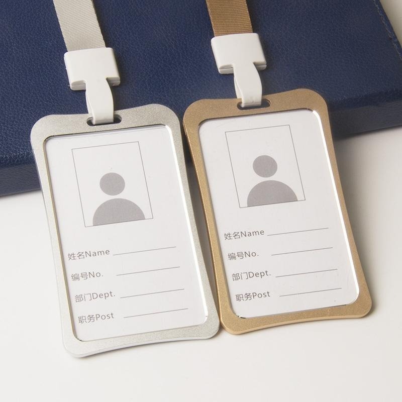 本原批發 時尚金屬識別證套👍️卡套 掛牌 識別證卡套 鋁合金卡套 證件卡套 工作牌卡套 工作證卡套 時尚 CH156-細節圖2