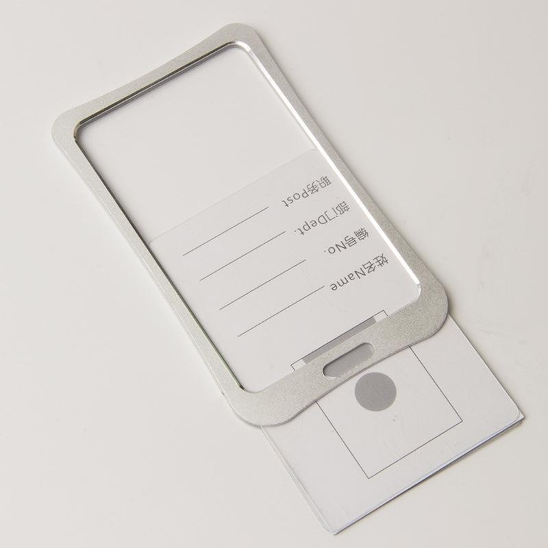 本原批發 時尚金屬識別證套👍️卡套 掛牌 識別證卡套 鋁合金卡套 證件卡套 工作牌卡套 工作證卡套 時尚 CH156-細節圖3