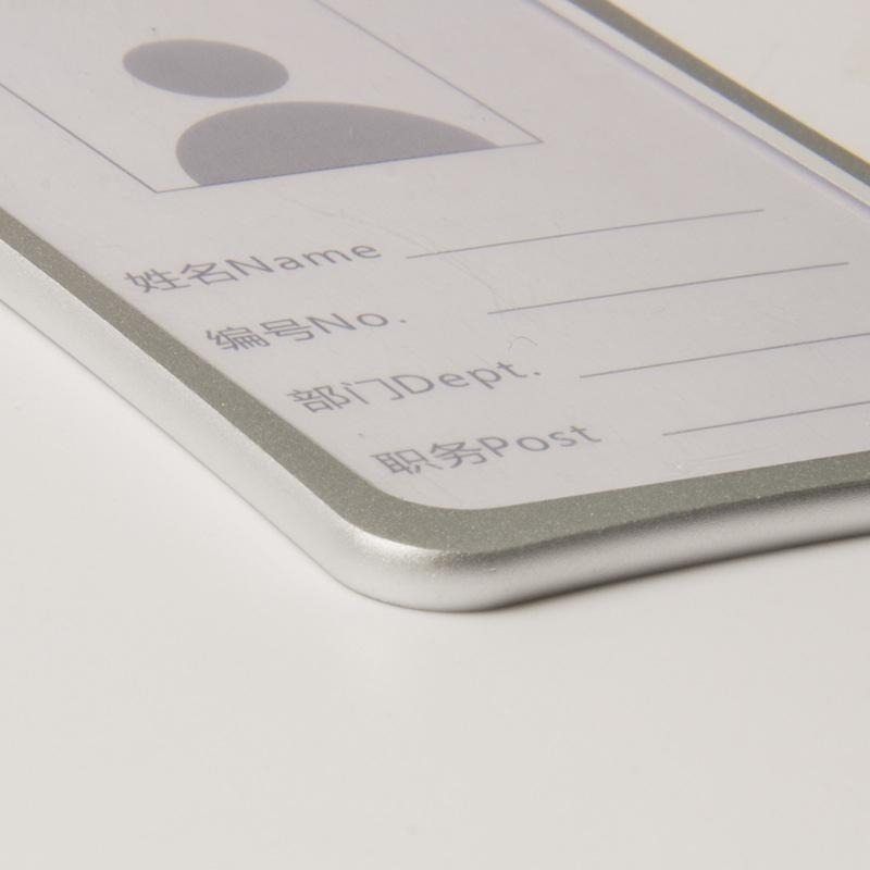 本原批發 時尚金屬識別證套👍️卡套 掛牌 識別證卡套 鋁合金卡套 證件卡套 工作牌卡套 工作證卡套 時尚 CH156-細節圖5