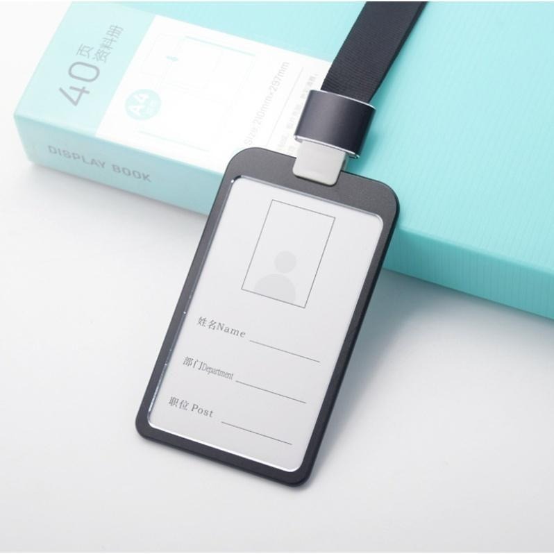 本原批發 時尚金屬識別證套👍️卡套 掛牌 識別證卡套 鋁合金卡套 證件卡套 工作牌卡套 工作證卡套 時尚 CH156-細節圖8