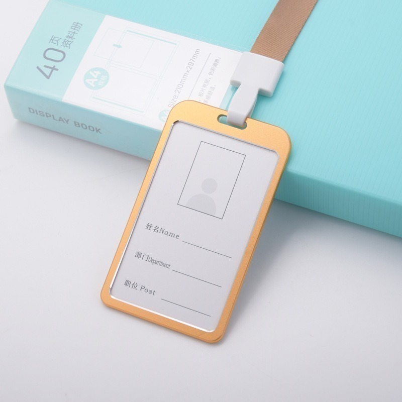 本原批發 時尚金屬識別證套👍️卡套 掛牌 識別證卡套 鋁合金卡套 證件卡套 工作牌卡套 工作證卡套 時尚 CH156-規格圖9