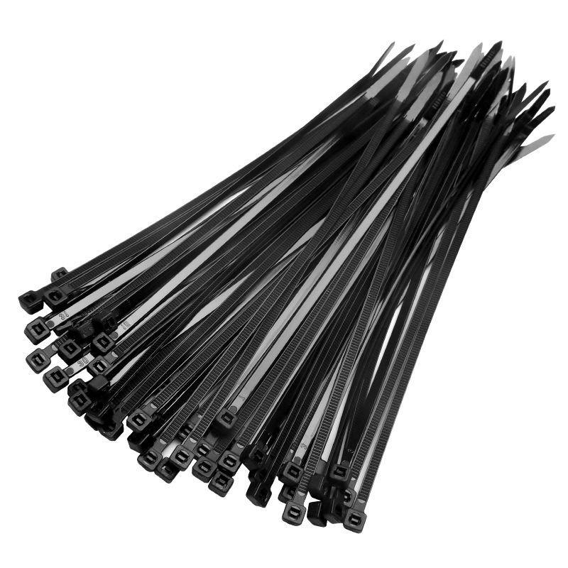 【可鬆式】黑色100條｜束線帶NT266