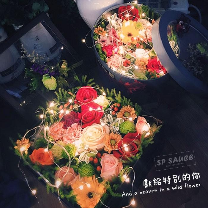 銅線燈串 10米/5米 充電電池盒🎄聖誕燈 彩燈 燈串 氣氛燈 舞台燈 SG496 裝飾燈 SG462 派對燈 銅線燈B-細節圖3