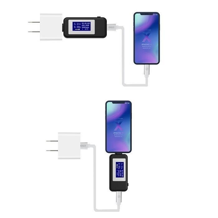 Type-c電流檢測器⚡測試電流儀 檢測儀 直流數顯電壓表 電流表 SG826 電量監測 測電流 電流測試儀 測電壓BA-細節圖3