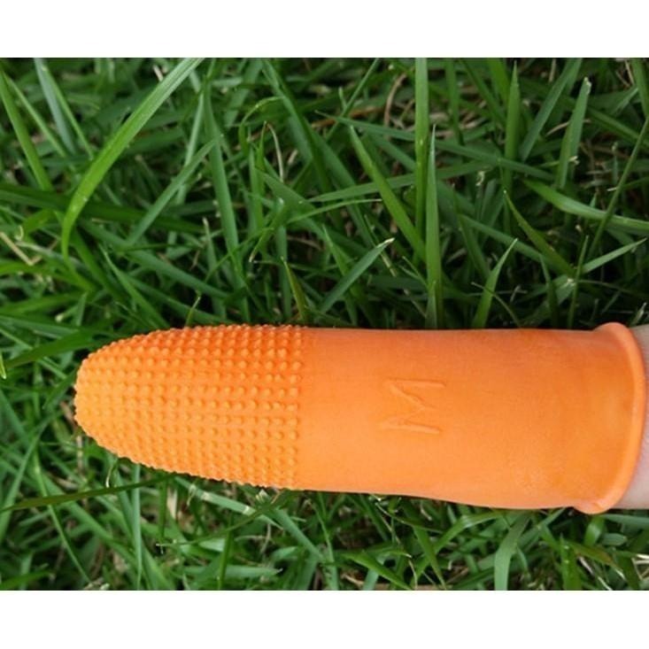 100只 手指套🤘防滑手指套 乳膠指套 麻點手指套 點鈔指套 SG555 乳膠指頭套 防滑指套 顆粒手指套 橡膠指套-細節圖6