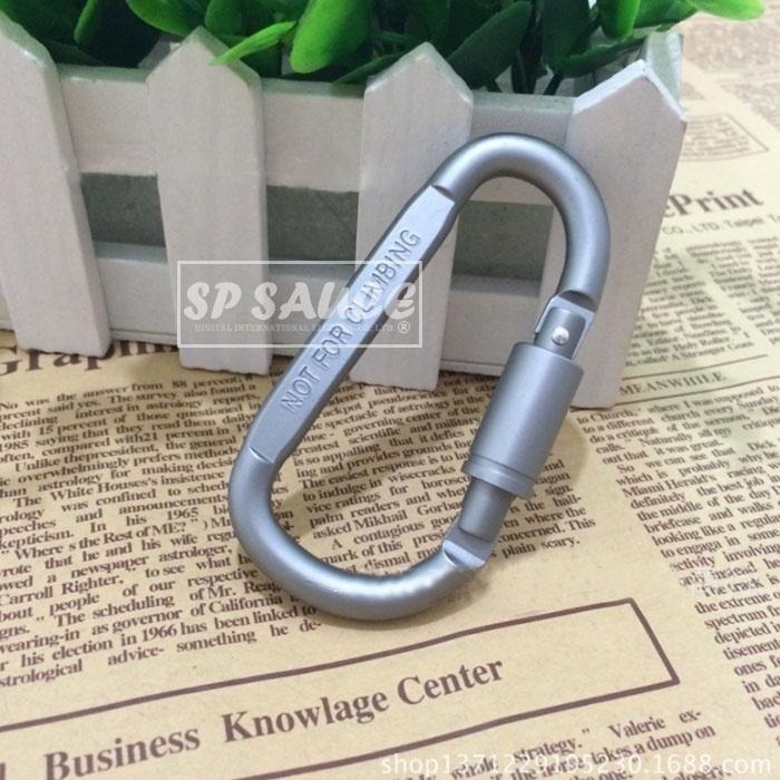 本原批發 D字登山扣🔗鋁合金登山扣 D字掛扣 登山扣 D型扣 水瓶扣 扣環 D字扣環 背包扣 鑰匙扣 OLD371-細節圖2