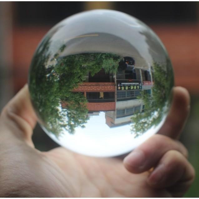 本原批發 K9透明水晶球 8cm👍透明圓球 透明球 水晶球 風水球 轉運球 招財球 道具球 魔術球 裝飾球OLD253-細節圖4