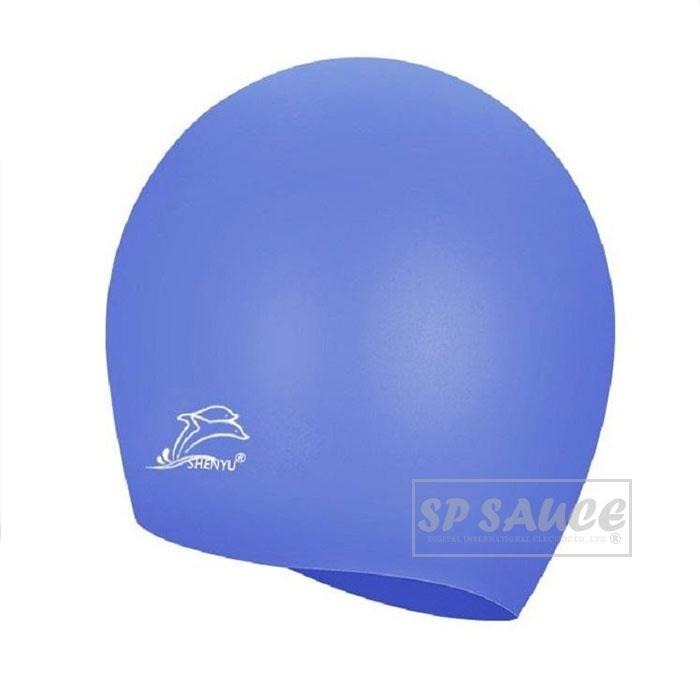 本原批發 泳帽💧矽膠 素色 防水泳帽 泳帽 男女游泳 純色泳帽 泳具 游泳帽 成人泳帽 沙灘泳帽 彈性帽 SG336-細節圖4