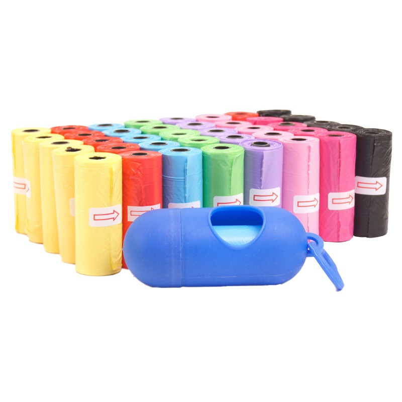 本原批發 寵物拾便袋 子彈頭收納盒👍垃圾袋 居家 寵物 迷你垃圾袋 狗便袋 便便袋 清潔 遛狗 狗 袋子 NT337-細節圖2