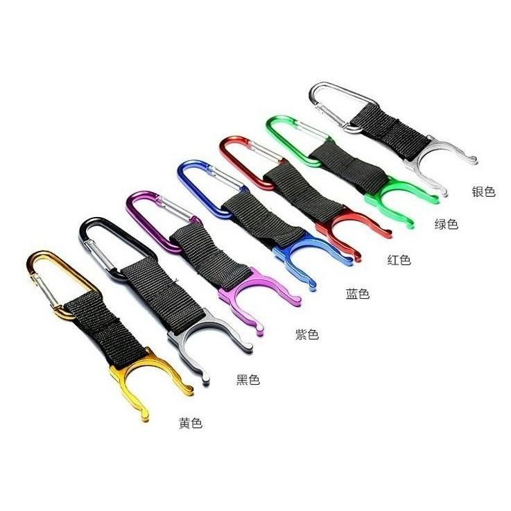 掛扣式飲料瓶夾👍鋁製掛勾 飲料瓶夾 水壺掛勾 登山掛勾 飲料鉤 NF189 掛鉤 寶特瓶掛勾 水瓶掛勾 水瓶扣 飲料扣B-細節圖3