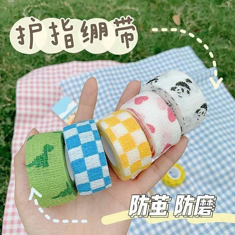 本原批發 手指繃帶🤟護指繃帶 手指繃帶 繃帶 纏手繃帶 彈力繃帶 自黏 包紮 手指纏繞 護指套 彈力 護指 KS186-規格圖8