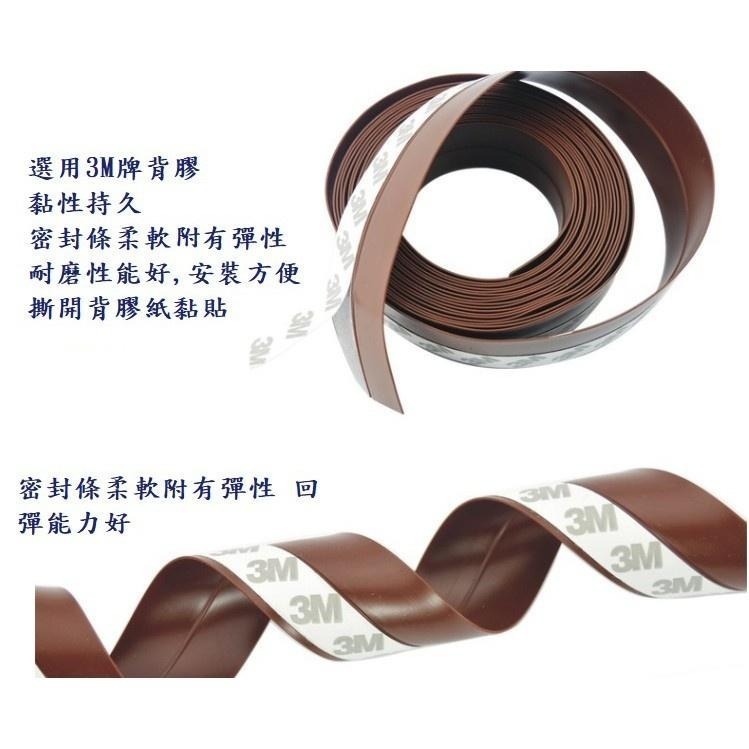 本原批發 門底密封貼👍️門窗密封條 透明密封條 CH密封條 門窗擋條 矽膠密封條 窗戶隔音條 密封擋條 OLD367-細節圖4