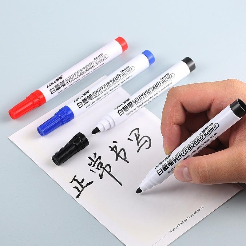 水性白板筆👍️可擦式白板筆 環保白板筆 白板專用 紅筆 藍筆 黑筆 筆 辦公 文具 彩色筆 白板筆 水性筆 畫板 可擦拭-細節圖6