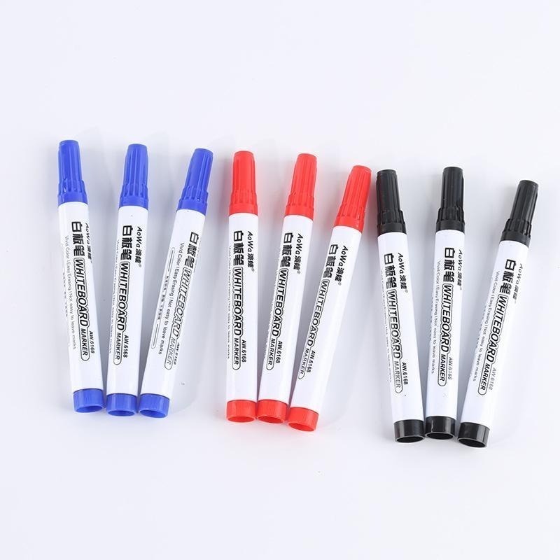 水性白板筆👍️可擦式白板筆 環保白板筆 白板專用 紅筆 藍筆 黑筆 筆 辦公 文具 彩色筆 白板筆 水性筆 畫板 可擦拭-細節圖2