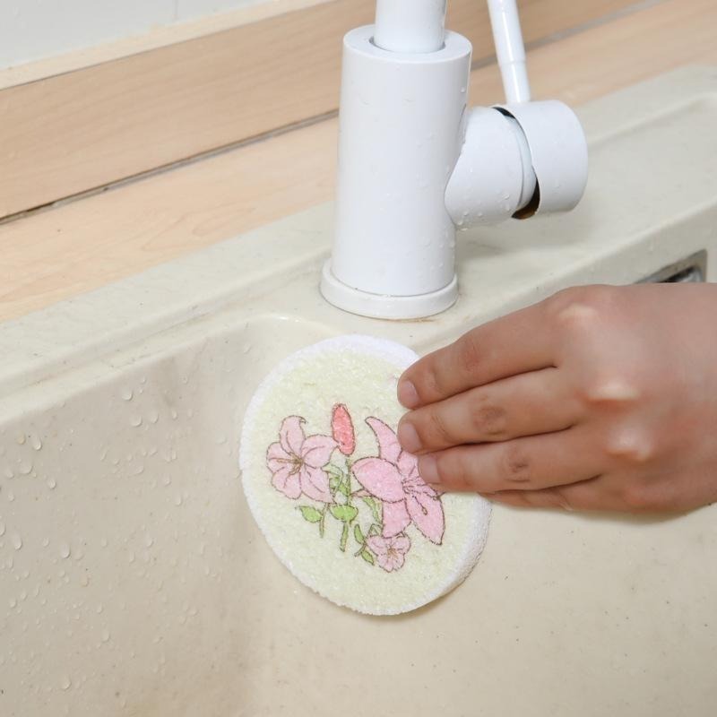 本原批發 木漿棉洗碗擦💧神奇海綿 菜瓜布 海綿 洗碗棉 洗碗布 海綿 廚房 海綿造型 木漿海棉 吸水棉 CY705-細節圖4