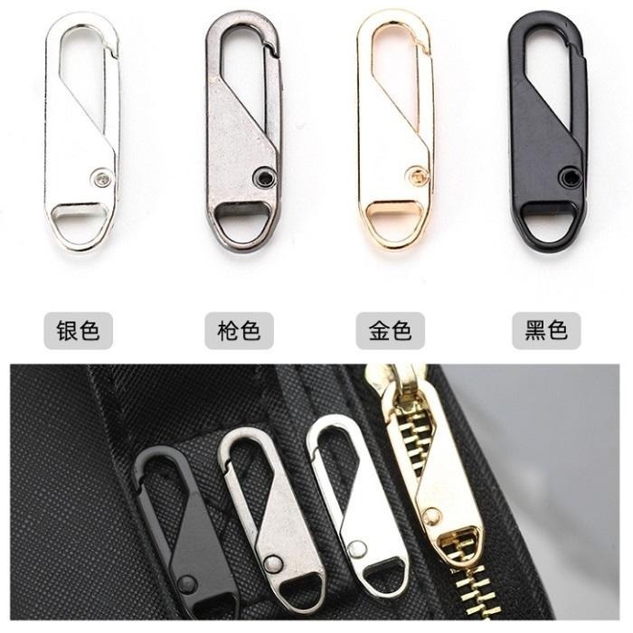 萬能拉鏈頭👍可拆卸拉鍊頭 拉鍊頭 活動拉鍊 可拆卸金屬拉鍊 拉片 包包拉鍊 衣服拉鍊 NT260 拉鏈配件 金屬拉鍊B-細節圖5