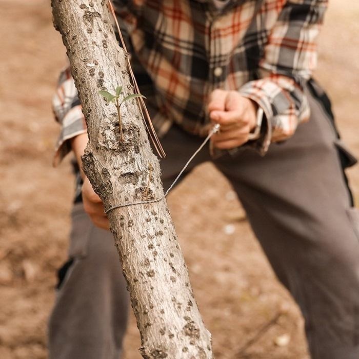 野外求生線鋸🔥鋼絲鋸繩線 360度旋轉 求生鋸 線鋸 四股線鋸 鋼絲鋸 鋸樹 野線鋸外 繩鋸 萬用鋸 露營鏈鋸 求生線鋸-細節圖3