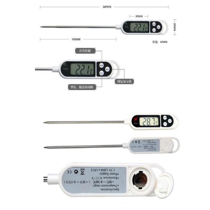 TP300測溫筆👍筆式溫度計👍304不鏽鋼 電子溫度計 針式油溫計 溫度計 料理溫度計 NIS048 食品溫度計BA-細節圖5